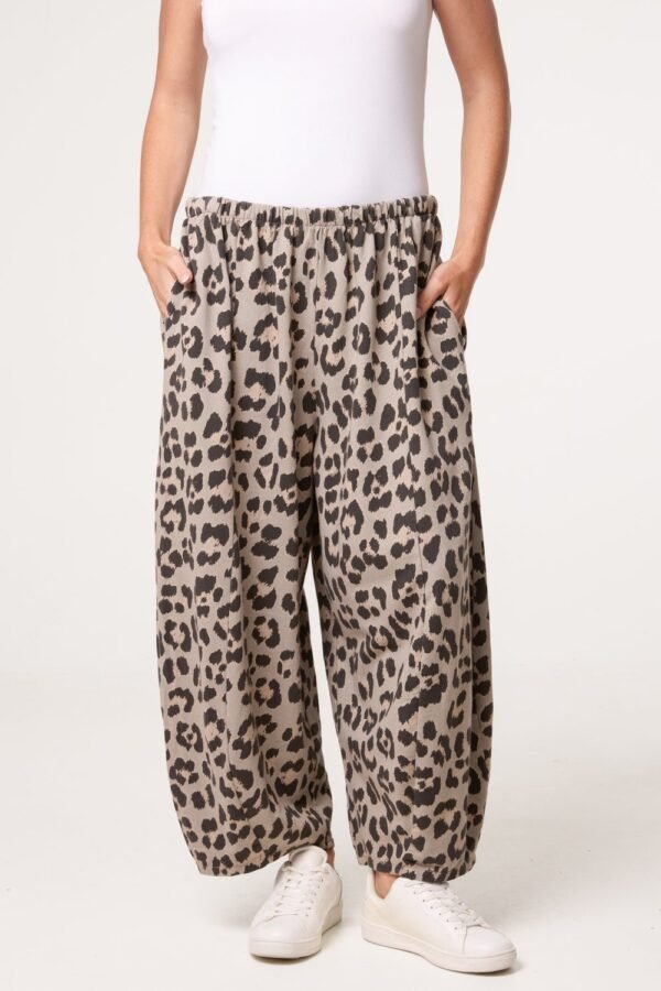 2026/08/1000483153.jpg Cotton Leopard Print Wide Leg Trousers