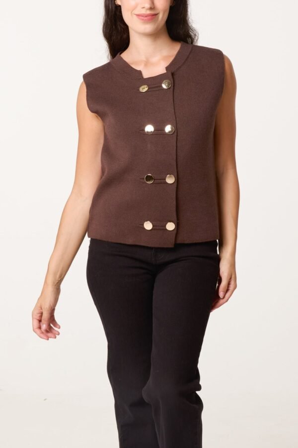 2026/08/1000485039.jpg Gold Button Knit Waistcoat