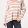Striped V-Neck Top