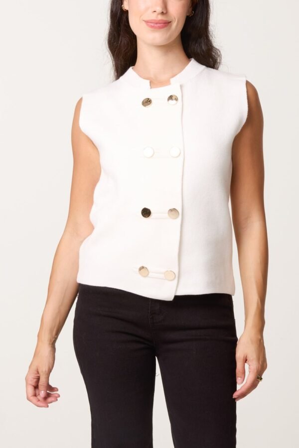 2026/08/1000485088.jpg Gold Button Knit Waistcoat