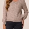 2026/08/1000485089.jpg V-Neck Knit Jumper