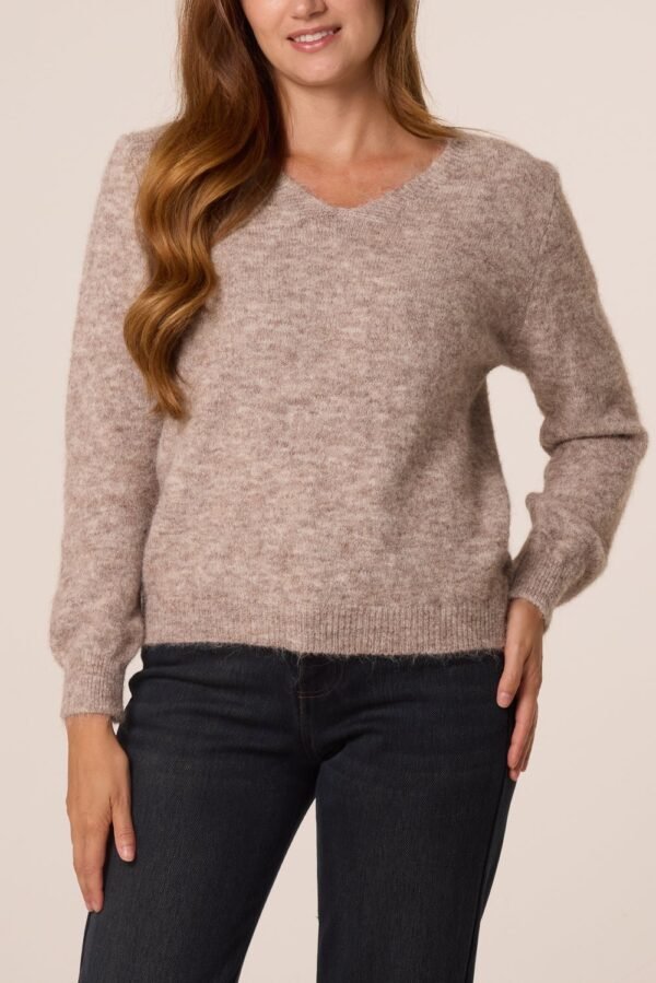 2026/08/1000485089.jpg V-Neck Knit Jumper