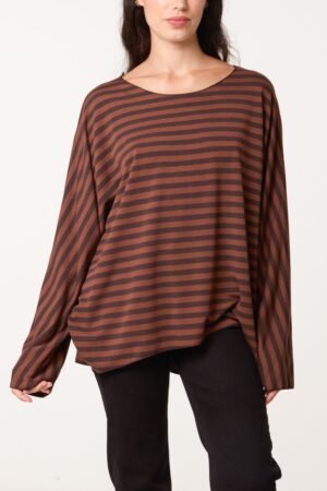 2026/08/1000488077.jpg Striped Oversized Top