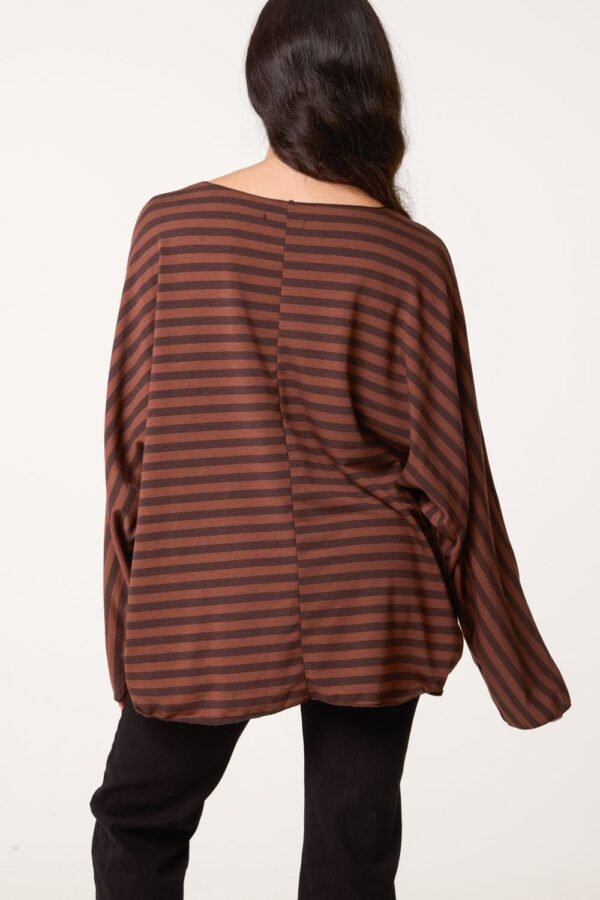2026/08/1000488078.jpg Striped Oversized Top