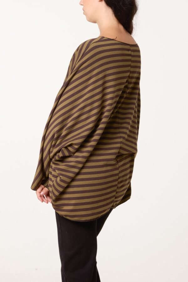 2026/08/1000488080.jpg Striped Oversized Top