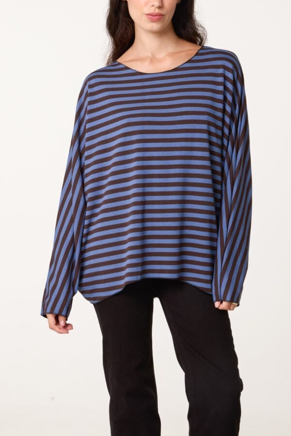 2026/08/1000488081.jpg Striped Oversized Top