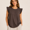 2026/08/1000488578.png Ruffle Sleeve Top With Necklace