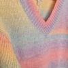 Stella Morgan Rainbow Stripe Wool-Blend Jumper