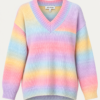 Stella Morgan Rainbow Stripe Wool-Blend Jumper
