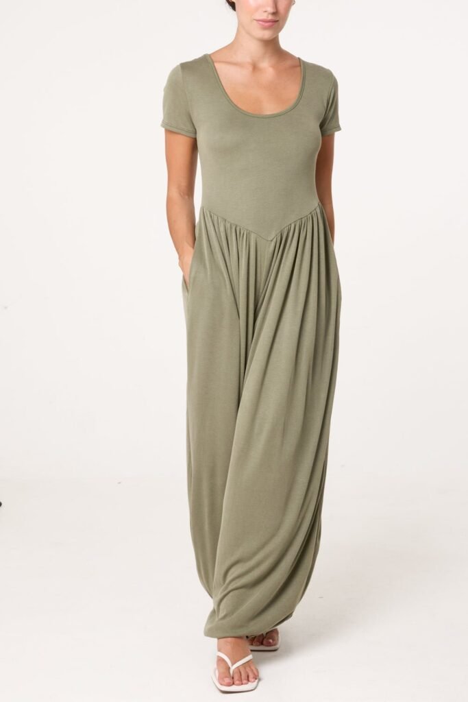 Round Neck Essential Jumpsuit