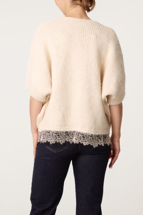 2026/09/1000495873.jpg Lace Trim Wool Blend Cardigan – Chocolate or Cream