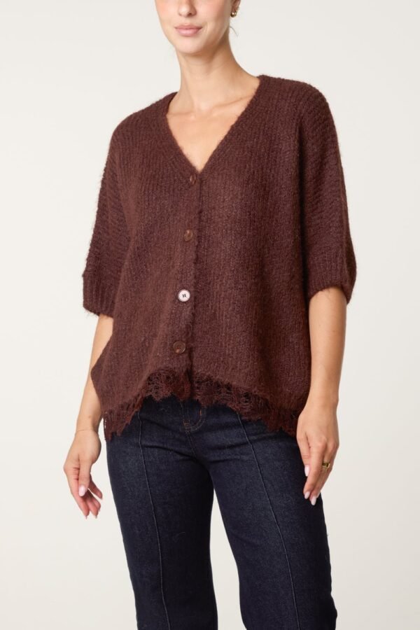 2026/09/1000495876.jpg Lace Trim Wool Blend Cardigan – Chocolate or Cream