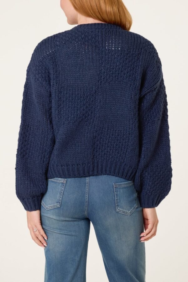 2026/09/1000495897-2.jpg Wild Flower Navy Cardigan