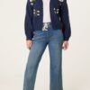 2026/09/1000495899-1.jpg Wild Flower Navy Cardigan