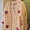 Mushroom Knit Cream Cardigan