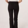 Black High Waisted Flared Leggings