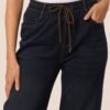 2026/09/1000496521.jpg Dark Denim Drawstring Soft Jeans