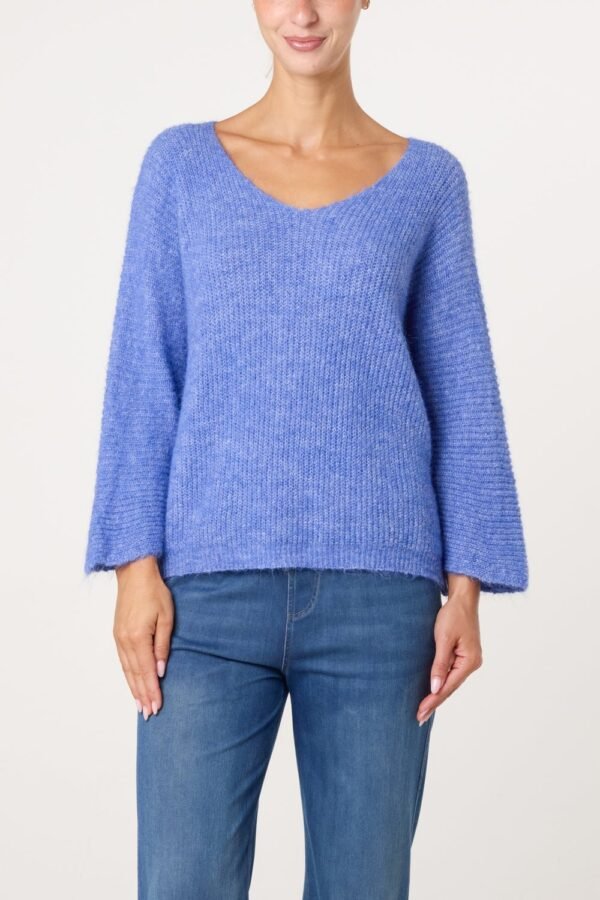 2026/09/1000498379-1.jpg Cosy Knit V-neck Jumper