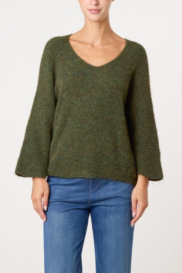 2026/09/1000498387-1.jpg Cosy Knit V-neck Jumper