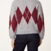 2026/09/1000498412.jpg Argyle Pattern Knit Jumper