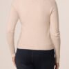 2026/09/1000498426.jpg Round Neck Knit Top With Detailed Sleeve