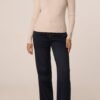 2026/09/1000498427.jpg Round Neck Knit Top With Detailed Sleeve