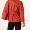Soft Touch Suedette Belted Cape Jacket