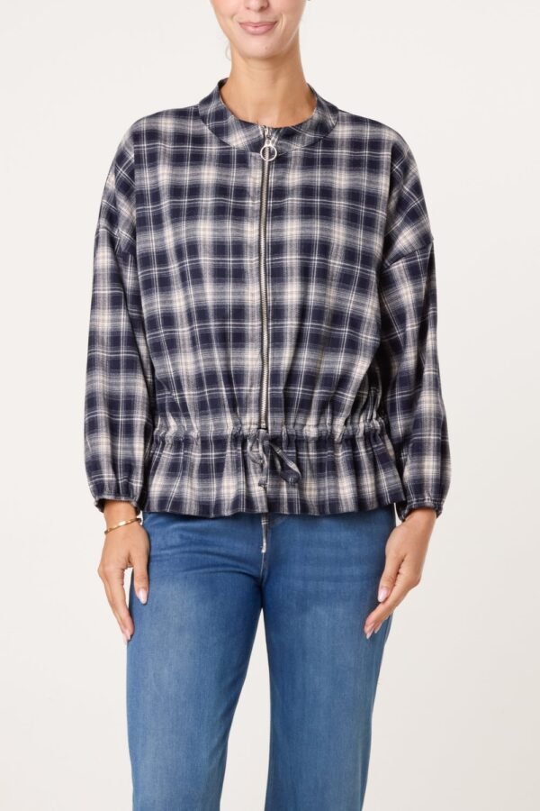 2026/09/1000498476.jpg Checked Zip-Up Jacket,