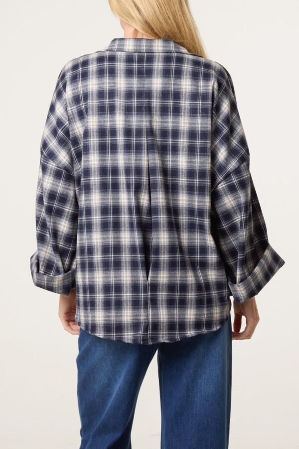 2026/10/1000502685.jpg Checked Loose Fit Shirt