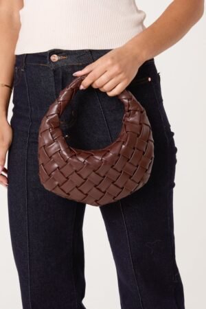 2026/10/1000502707.jpg Woven Faux Leather Bag