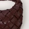 Woven Faux Leather Bag