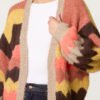 Geometric Patterned Cardigan