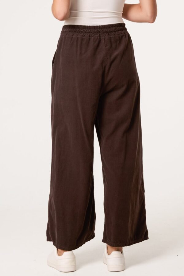 Cotton Cord Wide Leg Trousers