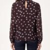 Polka Dot Puffball Blouse