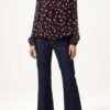 Polka Dot Puffball Blouse