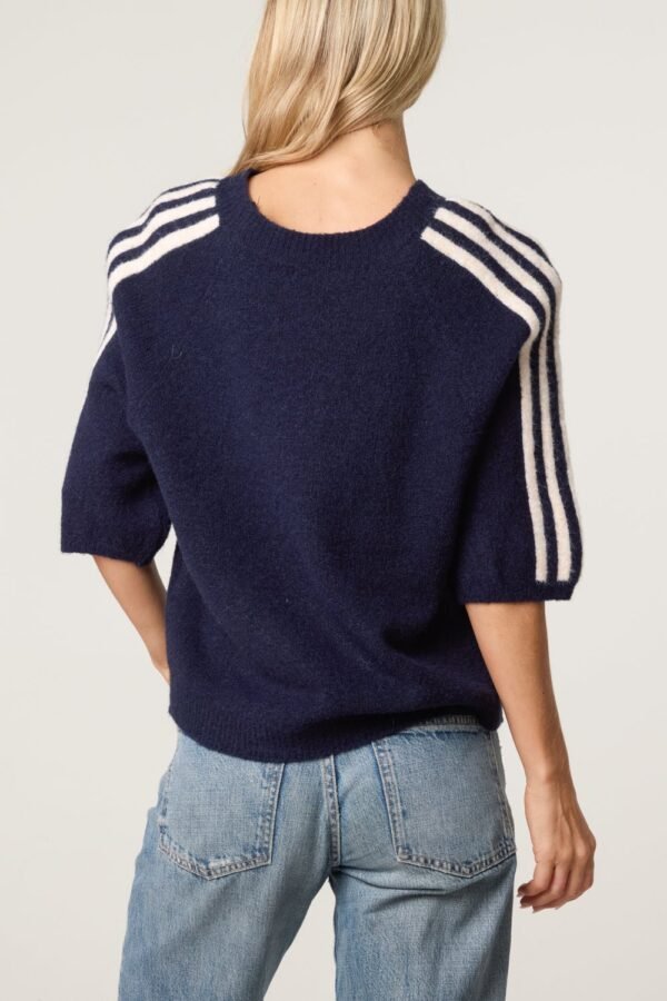 2026/10/1000512305.jpg Star Short Sleeve Stripe Jumper