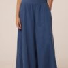 100% Cotton Wide Leg Corduroy Trousers