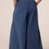 100% Cotton Wide Leg Corduroy Trousers