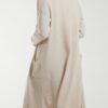 Star Back Long Cardigan