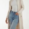 Star Back Long Cardigan