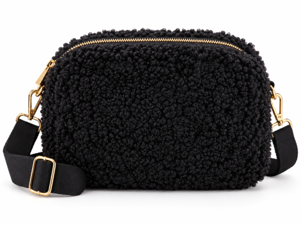 Fluffy Teddy Crossbody Bag